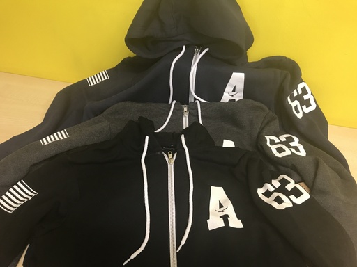 AIS-R Fleece Zip Up Hoodie